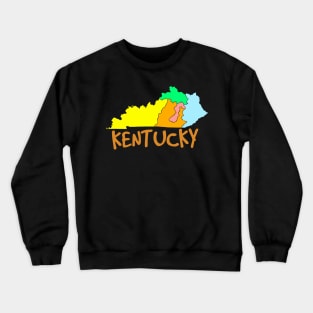 USA state: Kentucky Crewneck Sweatshirt